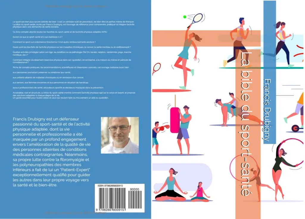 Livre "La bible du sport-santé" disponible sur Amazon