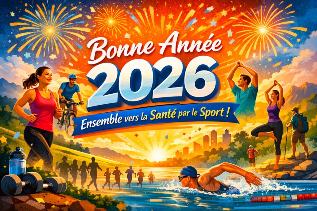 Bonne année 206 : promouvoir la santé par le sport !