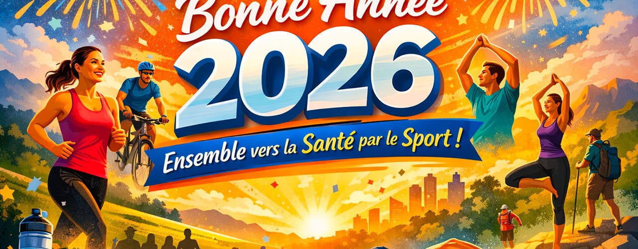 Bonne année 206 : promouvoir la santé par le sport !
